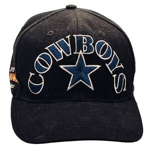 Rare Annco Dallas Cowboys NFL Super Bowl Champions Arch Snapback Hat Vintage 90s